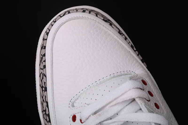 All categories Air Jordan Jordan series basketball shoes Air Jordan 3 Air Jordan 3 Retro AJ3 Joe 3 "Hurricane" "Catalina" first layer genuine label 136064-116